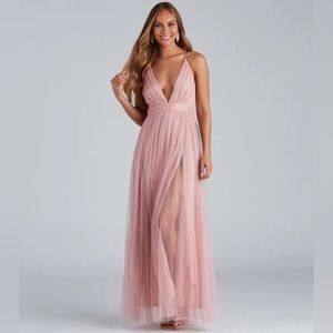 Light Pink Tulle Dress
